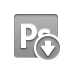 Down, photoshop Icon