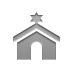 Synagogue Gray icon