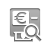 Atm, zoom, Euro Gray icon