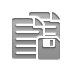 Diskette, Copy Gray icon