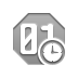 Clock, Byte DarkGray icon