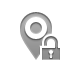 Lock, open, location DarkGray icon