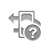 refund, help Gray icon