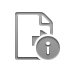 Info, File, transfer Gray icon
