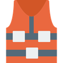 Lifejacket, Lifesaver, vest Tomato icon