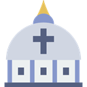italy, europe, Architectonic, vatican, church, Monuments, landmark, Catholic Gainsboro icon