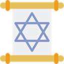 torah, Star Of David, Judaism, Jewish WhiteSmoke icon