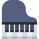 music, piano, Keys, Orchestra, musical instrument, Keyboard DimGray icon