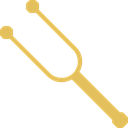 Key, Tuner, Diapason, music, Keys, musical, Note Black icon