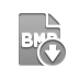 Down, File, Format, Bmp Icon
