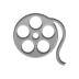 film, Reel DarkGray icon