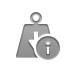 weight, Info Icon