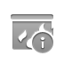firewal, Info DarkGray icon
