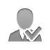 checkmark, Administrator Gray icon