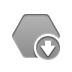Polygon, Down DarkGray icon