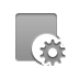 Gear, software DarkGray icon