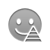 smiley, pyramid Icon