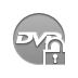 open, Lock, Dvd, Disk DarkGray icon
