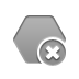 Polygon, Close DarkGray icon