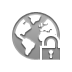 open, Lock, world Gray icon