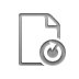 Reload, document Gray icon