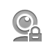 Lock, Webcam DarkGray icon