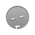 Sleeping, smiley DarkGray icon