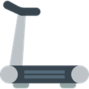 fitness, sports, gym, Treadmill, exercise Black icon