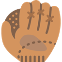 glove, sports, Team Sports, baseball DarkSalmon icon