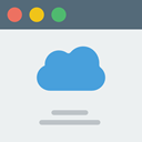 web page, Browser, Cloud, html, website, interface, Multimedia WhiteSmoke icon