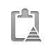 pyramid, Clipboard Icon