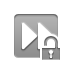 Lock, open, Forward, Fast DarkGray icon