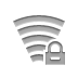 broadband, Lock Gray icon
