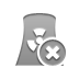 nuclear, plant, power, Close DarkGray icon