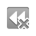 cross, rewind DarkGray icon