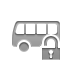 Lock, open, Bus Icon