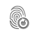 Fingerprint, Reload DarkGray icon