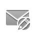 Spam, pencil DarkGray icon