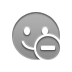 delete, smiley DarkGray icon