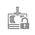 open, Lock, salary Gray icon