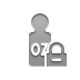 Lock, weight, ounce Icon