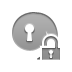 Lock, open, Encrypt DarkGray icon