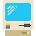 Apple, Computer, technology, Multimedia, Device, Macintosh, electronic DeepSkyBlue icon