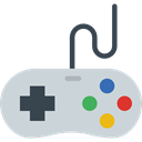 joystick, gamepad, video game, Multimedia, game controller, electronic, gamer, gaming, technology LightGray icon