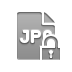 jpg, Format, open, Lock, File Icon