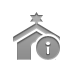 Info, Synagogue Gray icon