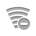 broadband, delete Gray icon