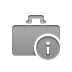Info, Briefcase DarkGray icon