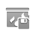 firewal, Diskette DarkGray icon