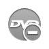 delete, Dvd, Disk DarkGray icon
